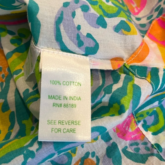 Lilly Pulitzer Amelia Island Tunic in Casa Marina S - Picture 5 of 9